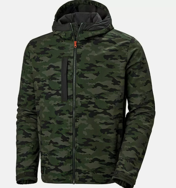 Helly Hansen Kensington Hooded Softshell Jacket - Camouflage