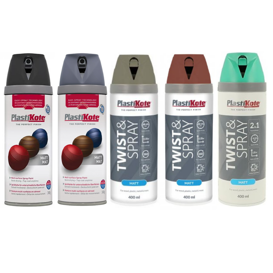 PlastiKote Spray Paint 400ml - Matt