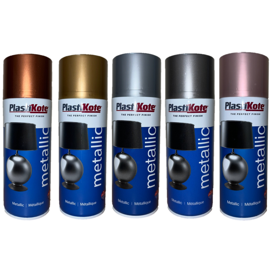 PlastiKote Spray Paint 400ml - Metallic