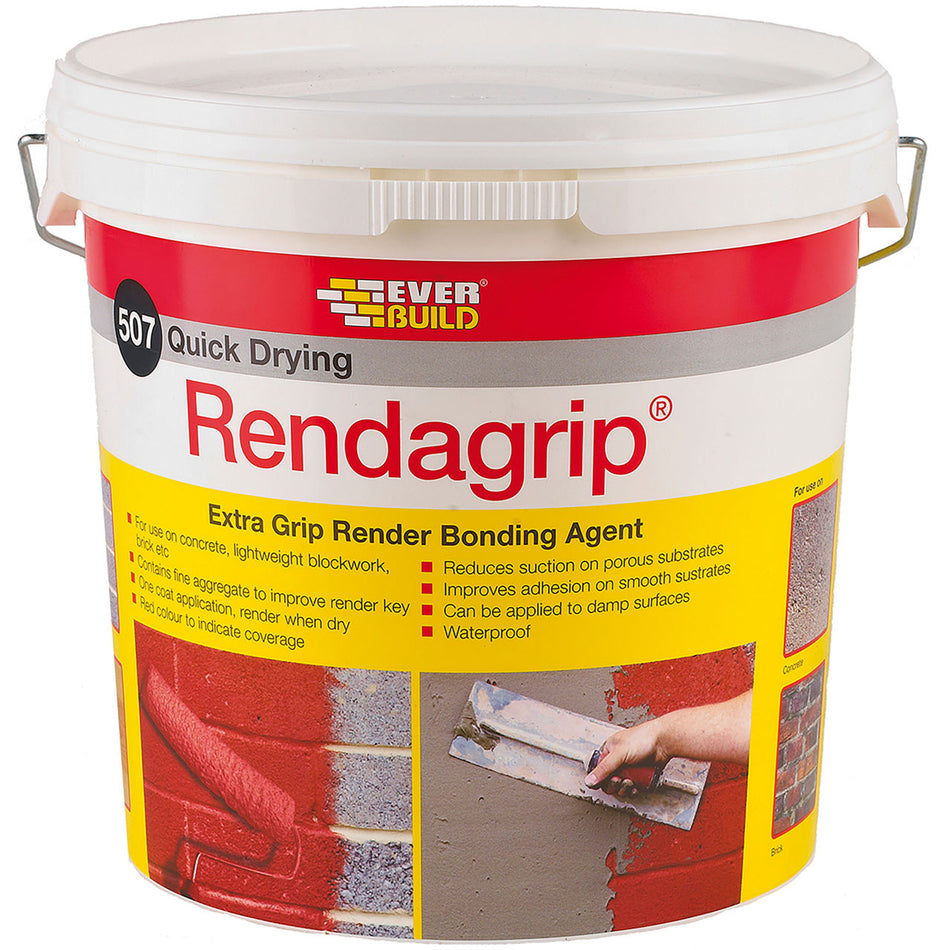 EVERBUILD 507 RENDAGRIP® Quick drying, extra-grip render bonding agent 10 Litre