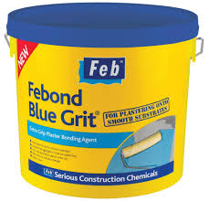 Feb® Febond Blue Grit® Extra grip plaster bonding agent 5 Litre